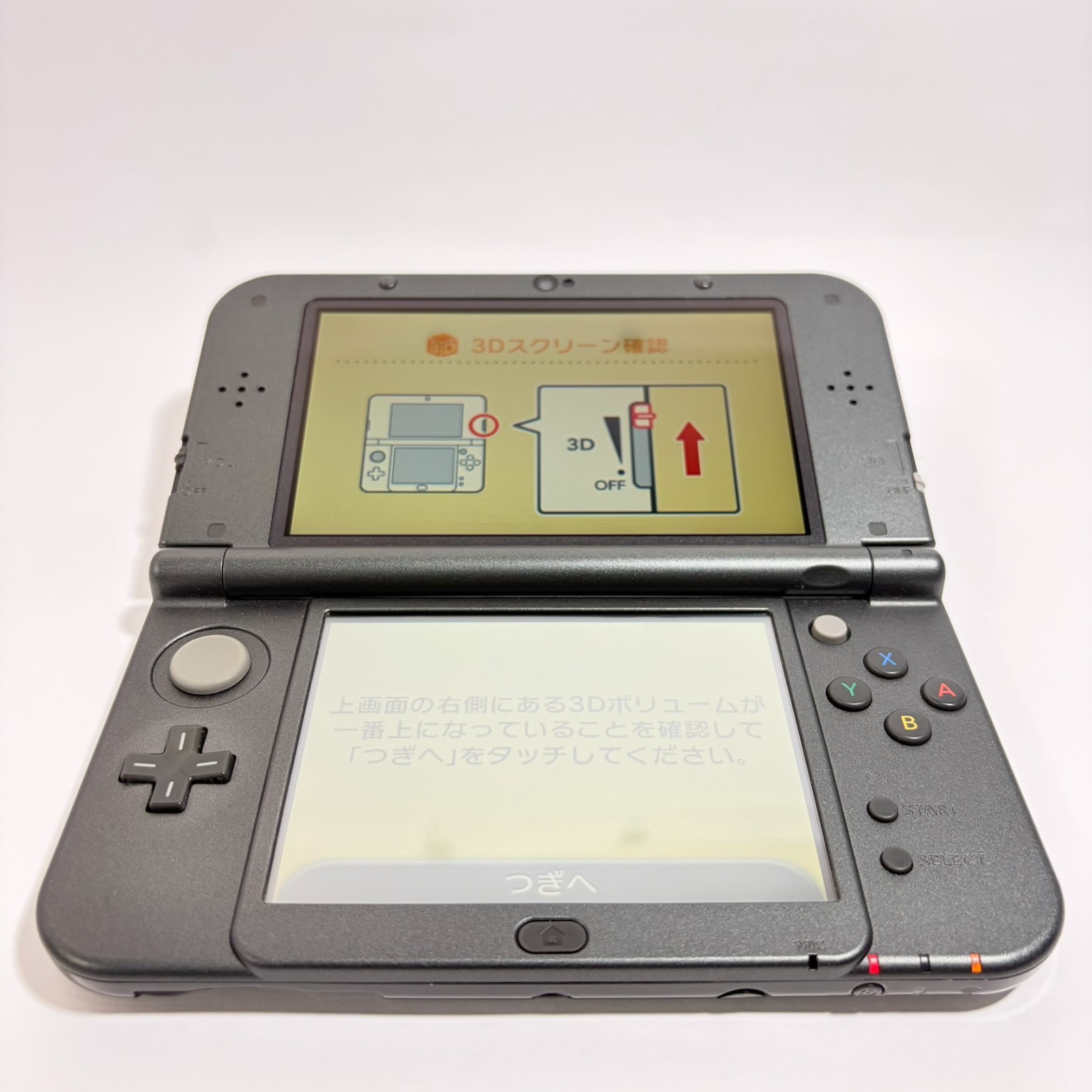 Dual IPS Nintendo New 3DS XL LL Metallic Black Console Tested Japan