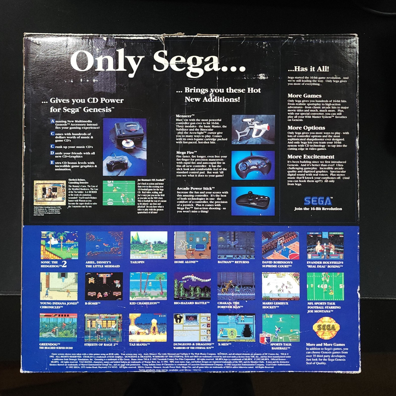 Sega Genesis Model 1 Console The Core System Complete Video Game System CIB