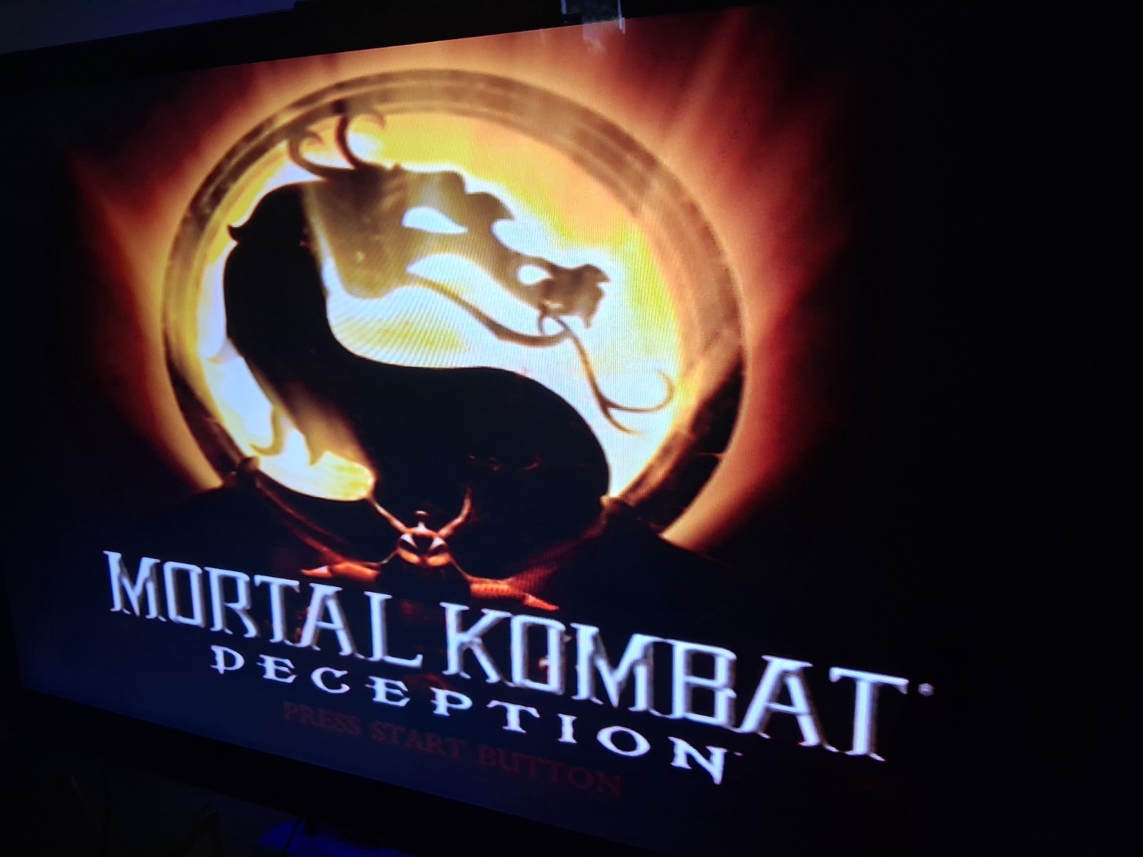 Mortal Kombat Deception Complete In Box CiB Tested PS2 PlayStation 2 Black Label