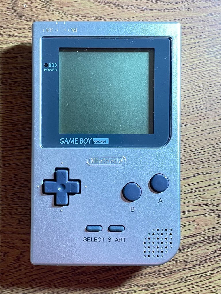 Nintendo Game Boy POCKET Handheld Console gameboy SILVER