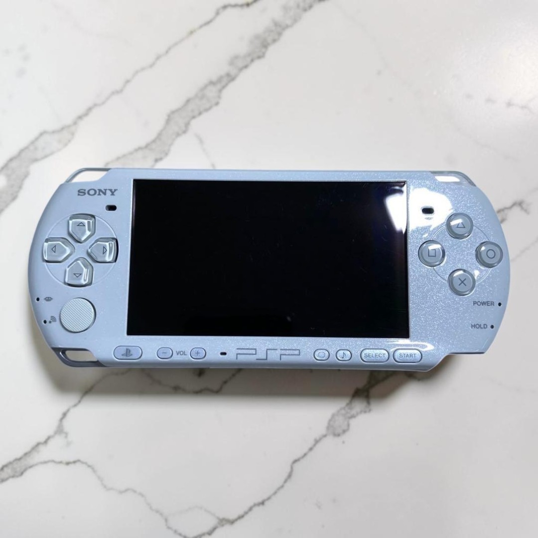Sony PSP-3000 Pearl White Console Working Tested Used From Japan