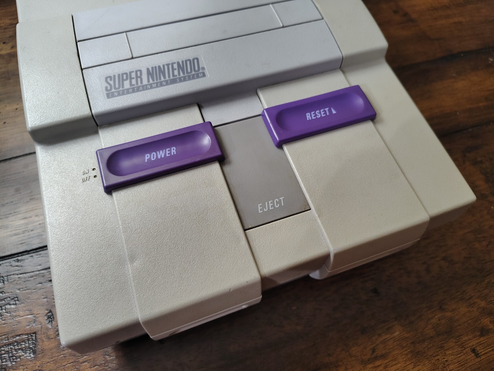 Nintendo SNES Console With Super Mario World