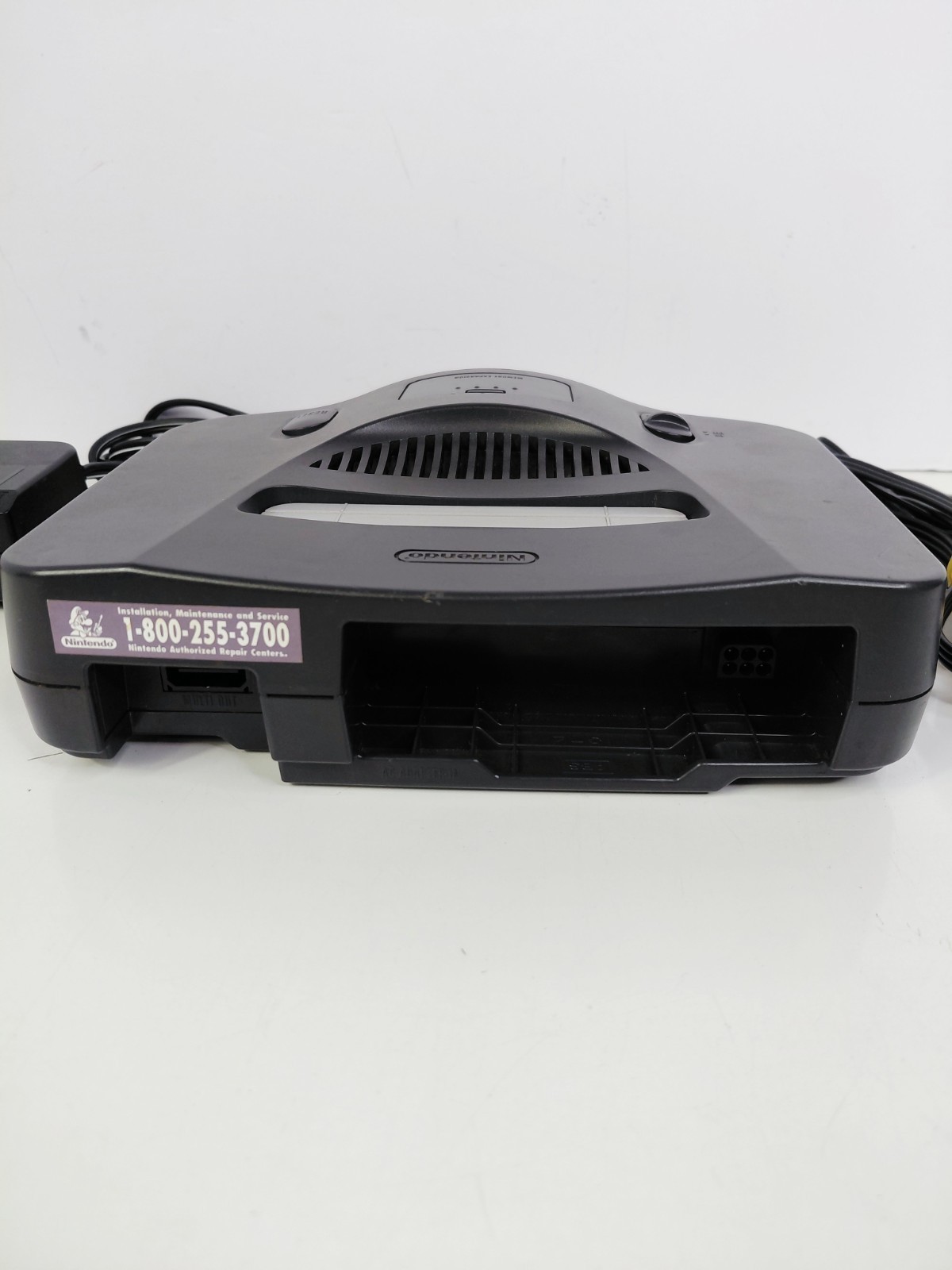 Nintendo 64 Console N64 w/ Controller Power & AV Cables Tested Working ALL OEM