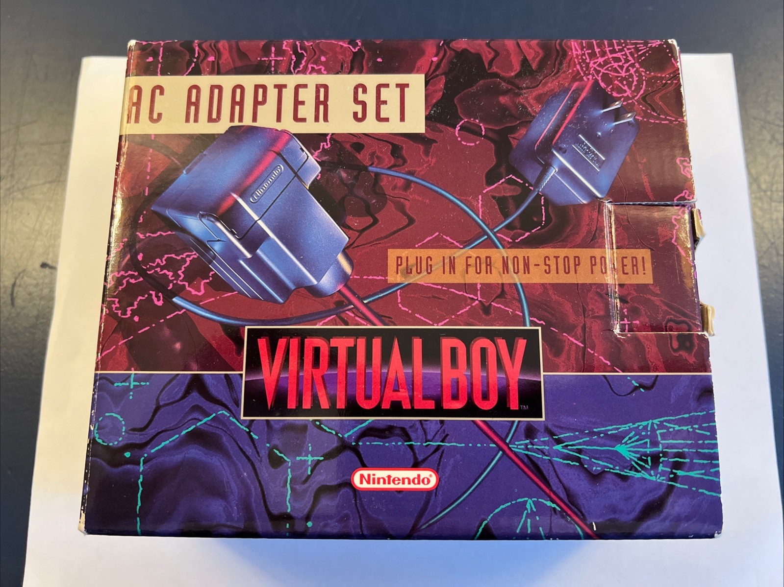 AC Adapter Set (Nintendo Virtual Boy) In With Box