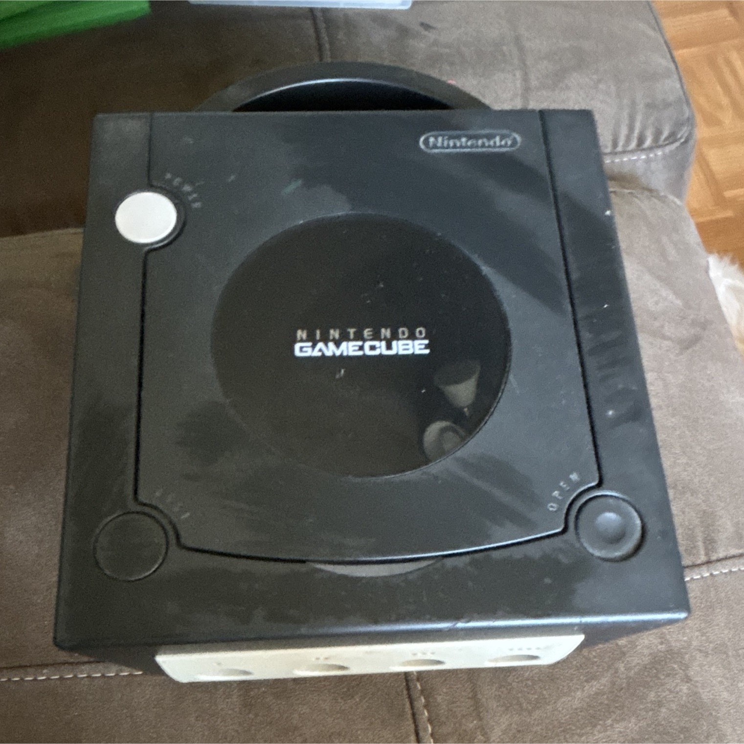 Nintendo GameCube Console Black DOL-001(USA) NTSC-U/C Carrying Handle