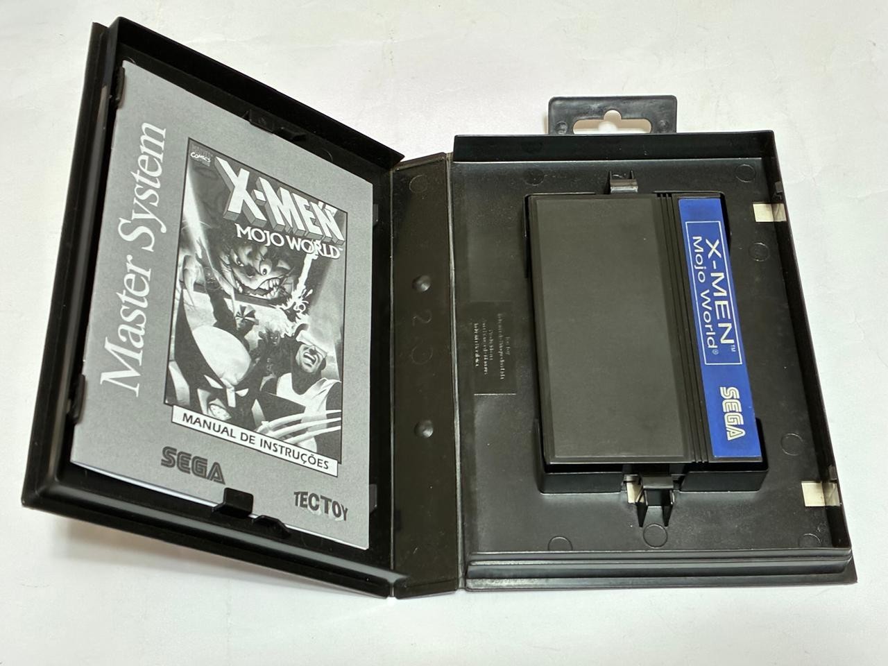 Sega Master System Tectoy : X Men Mojo World with box manual repro Exclusive gam