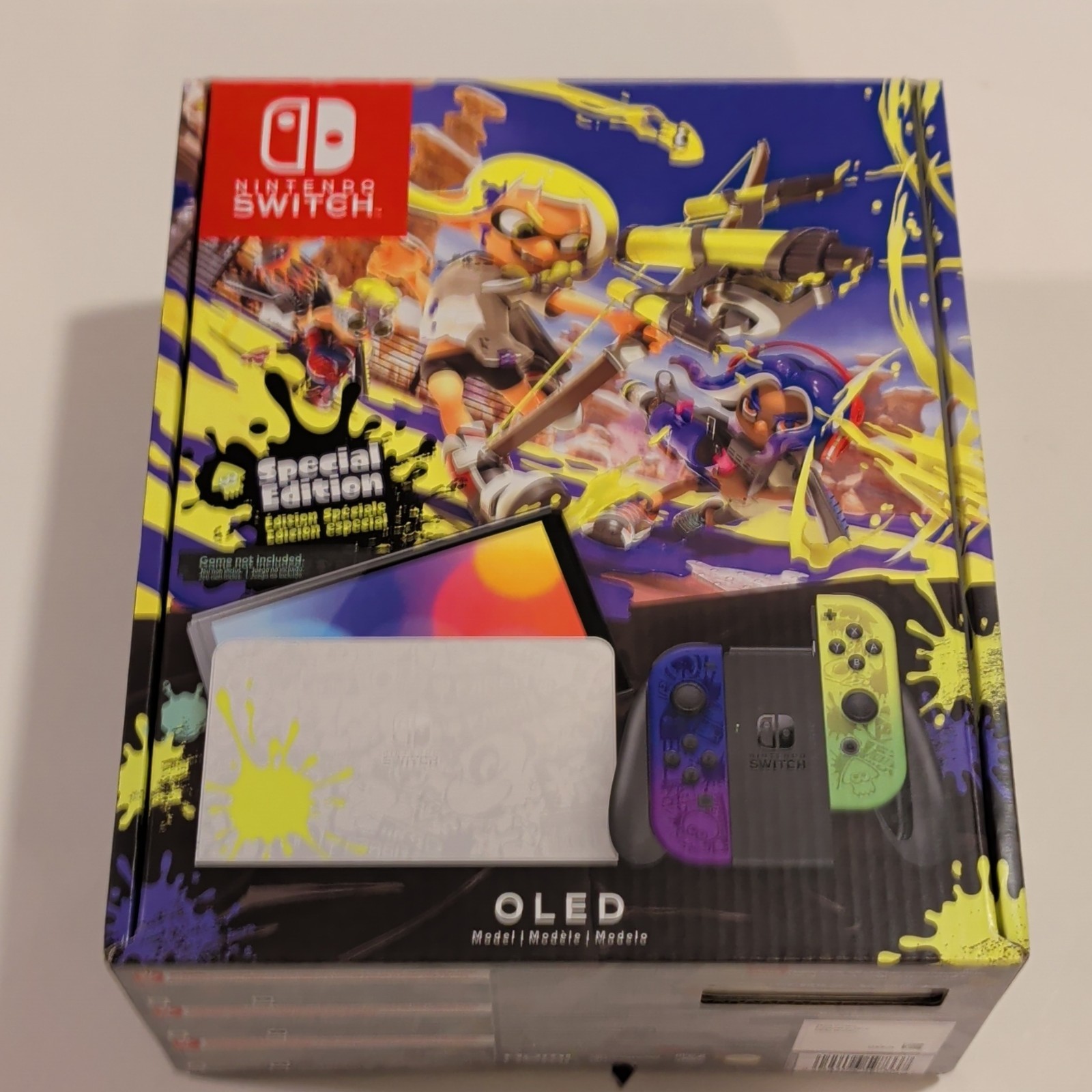 *EMPTY BOX” Nintendo Switch Splatoon 3 edition “BOX ONLY”