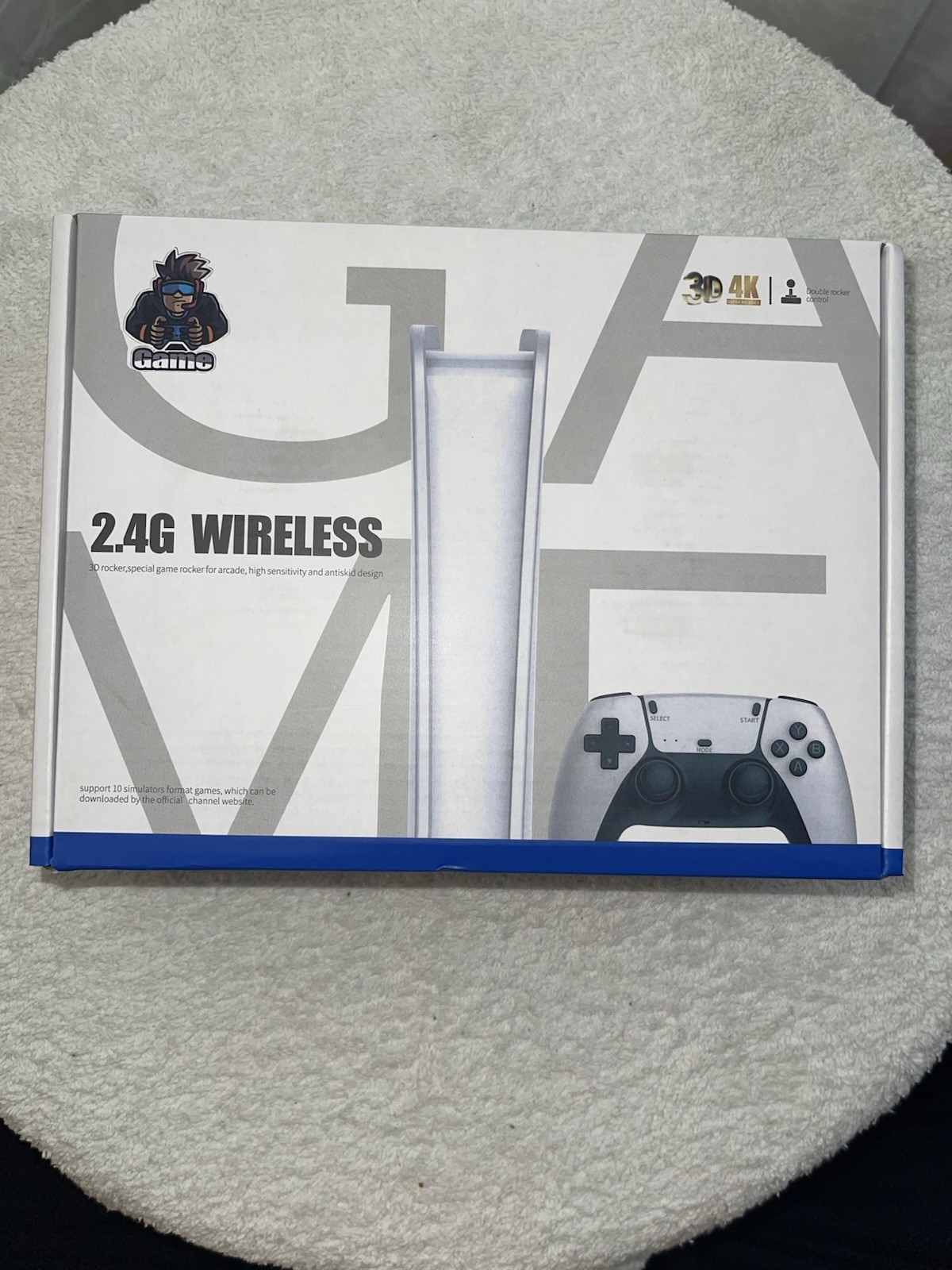 20K Games 2.4G Wireless Home Console HDMI Stick 4K UHD Double Rocker 3D HDMI New