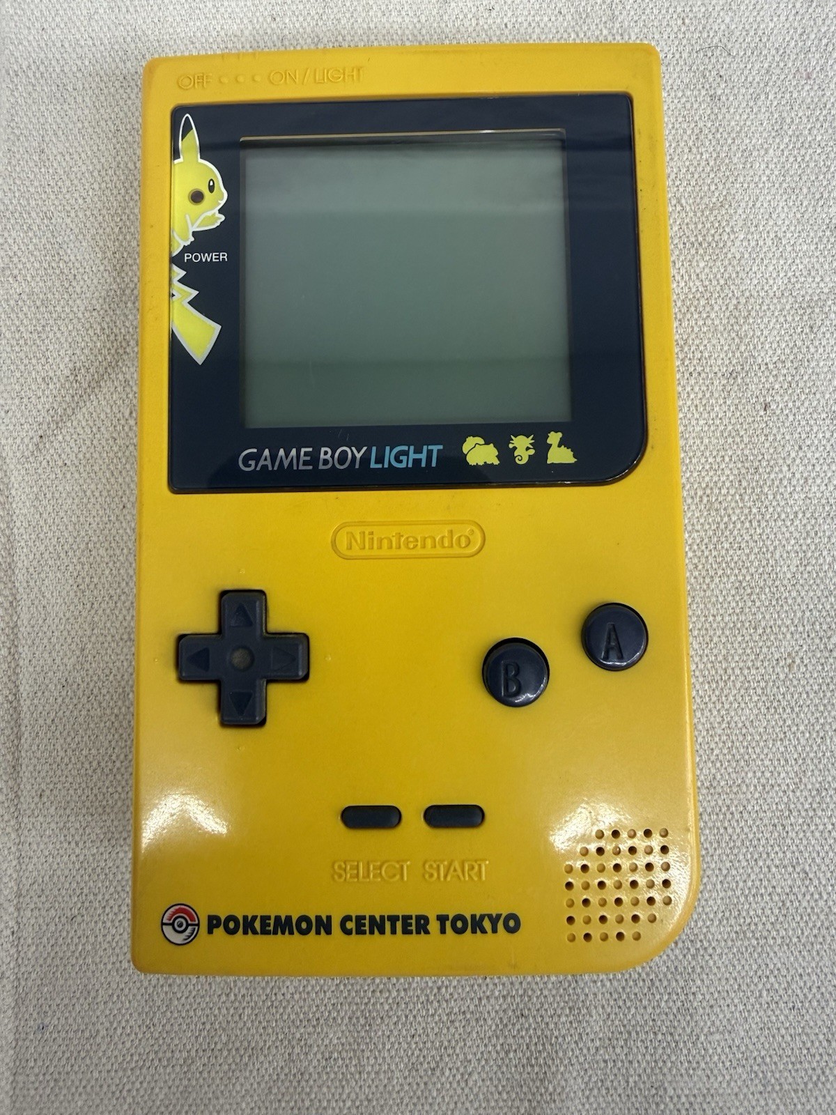 Nintendo Game Boy Light Pikachu Pokémon Center Limited Edition Console Only JP
