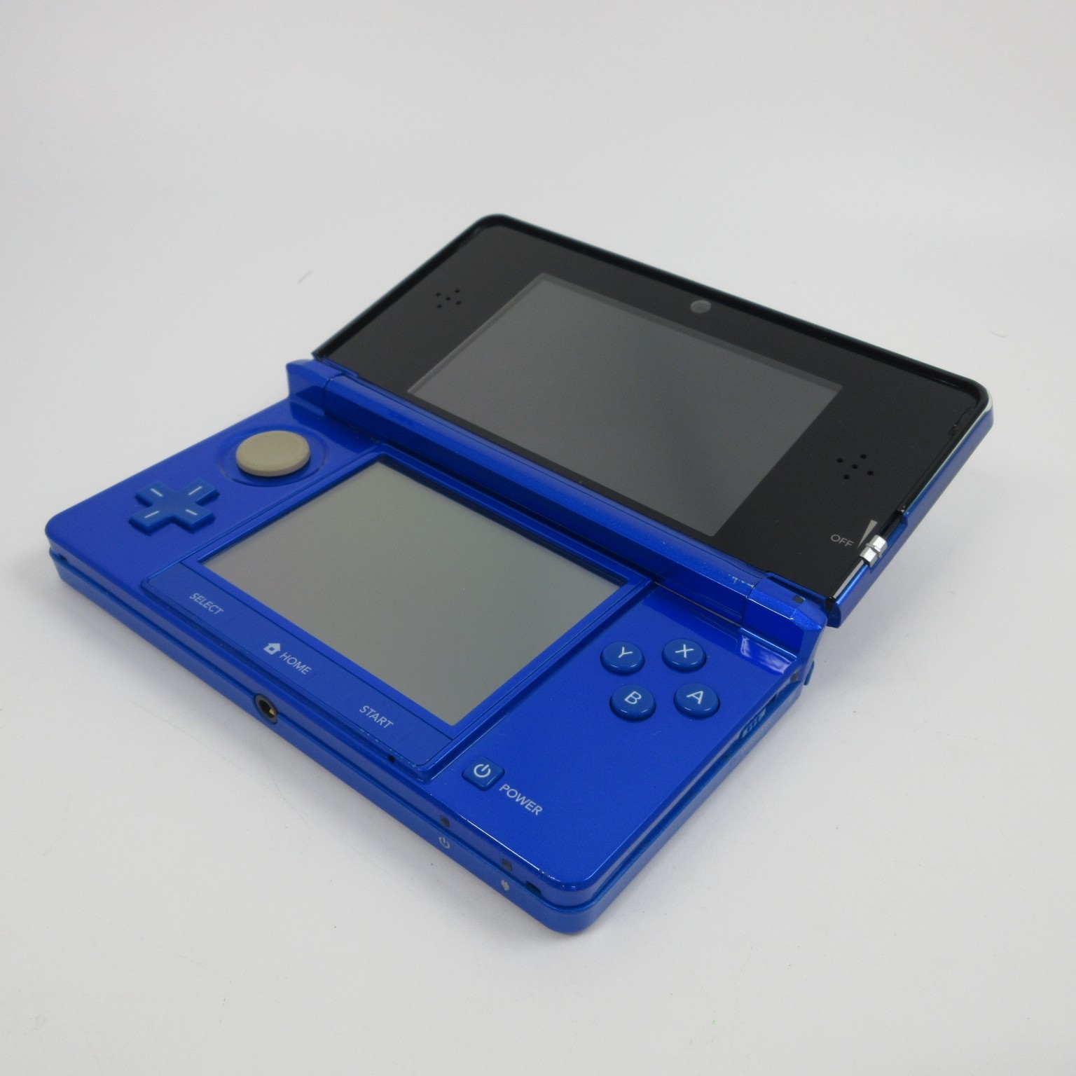 【Excellent】Nintendo 3DS Cobalt Blue Console ONLY Japanese Edition #ReRe08/0704/0