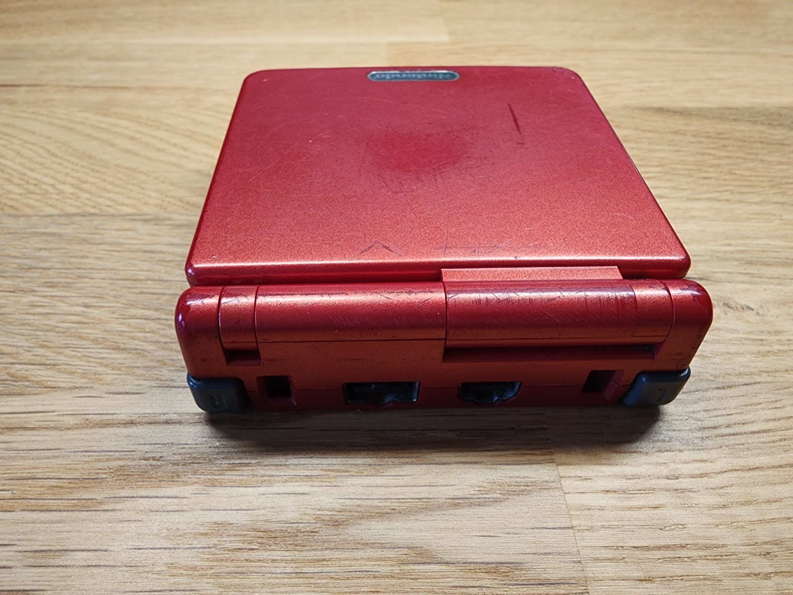 Nintendo GameBoy Advance SP Red AGS-001, Tested & Working Great!