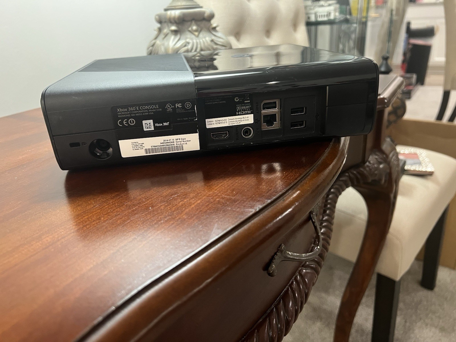 Xbox 360 E Model With 20 Games. Xbox 360 Console And Game Lot.