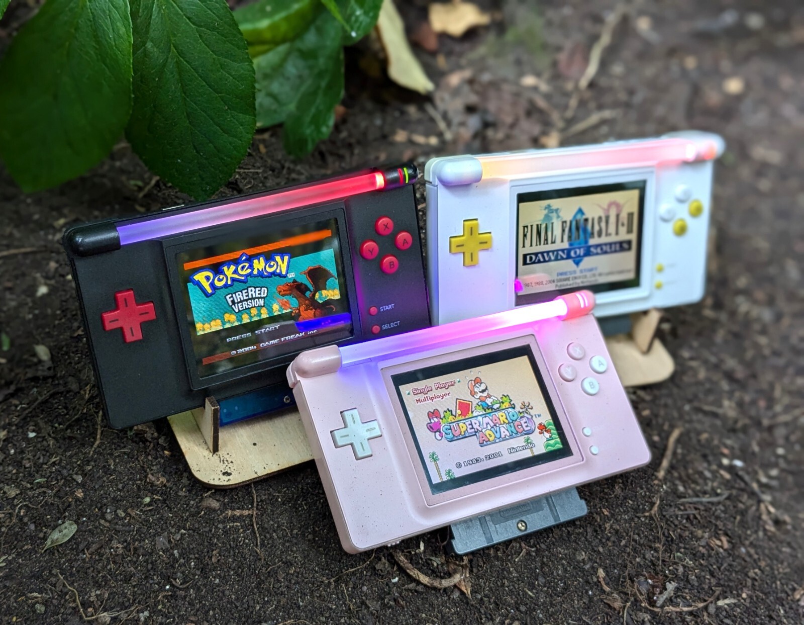 Design your own Nintendo Gameboy Macro – Fully Customisable – 2-Colour Light-Bar
