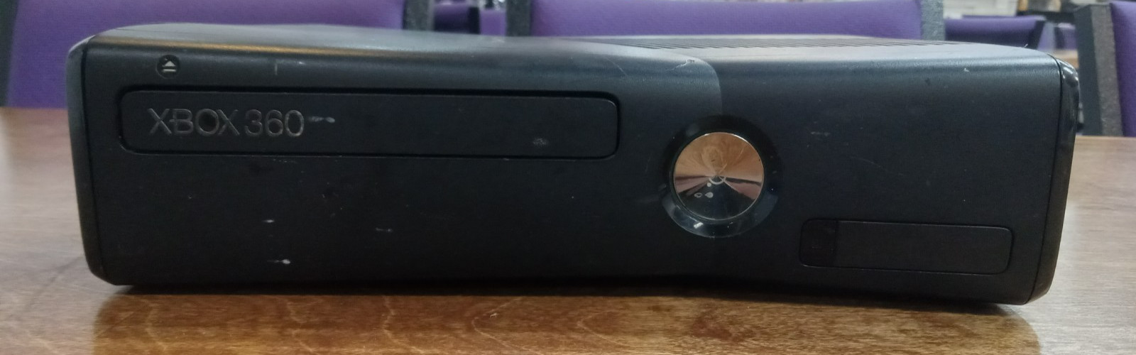 Xbox 360 S Slim Console Model 1439 – Black – FOR PARTS AND REPAIR ONLY