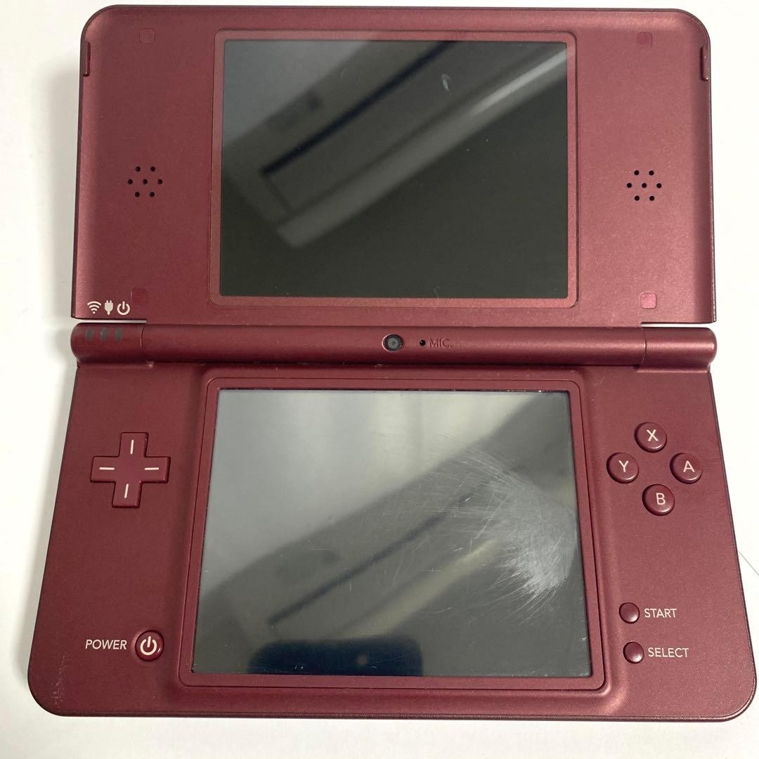 Nintendo DSi LL Wine Red Console Tested Working Region Free