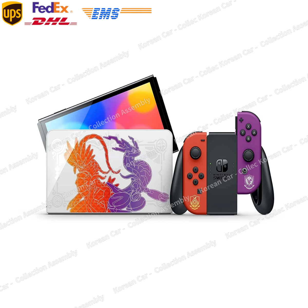 Nintendo Switch OLED Pokemon Scarlet & Violet Edition Console Express