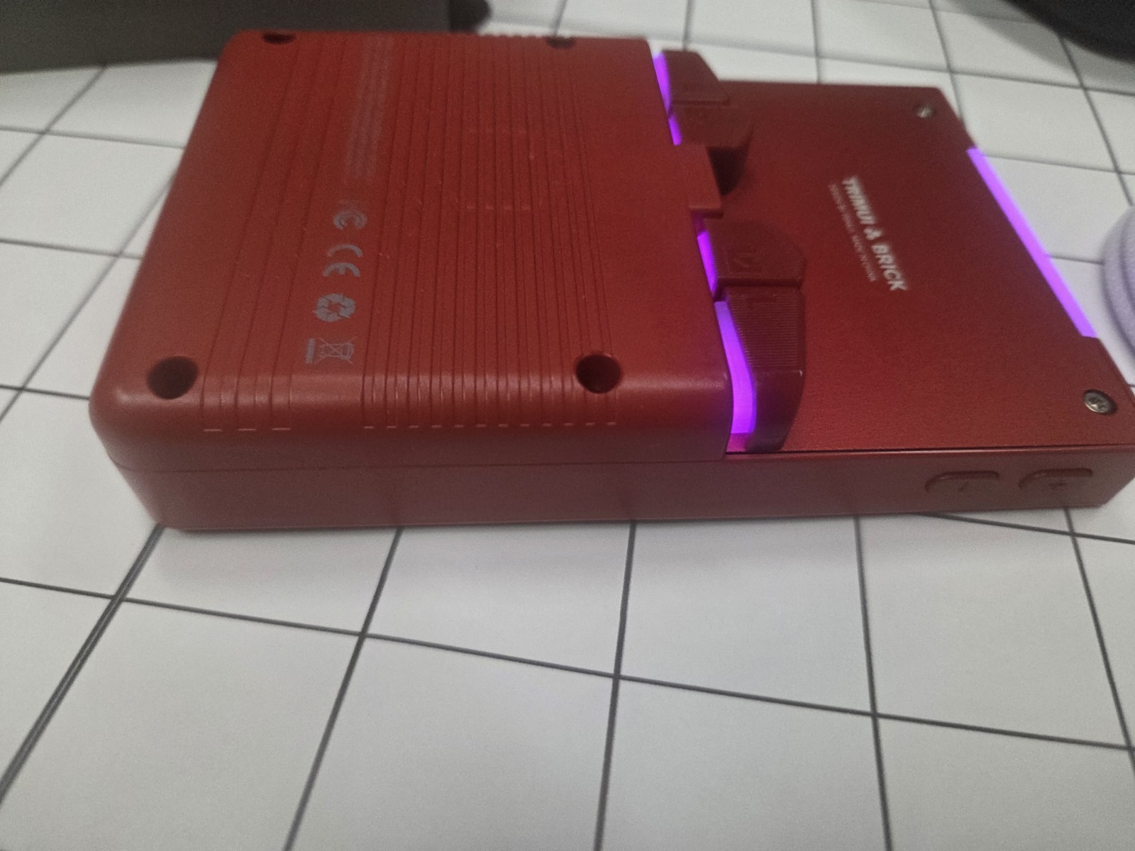 Trimui Brick Handheld Console (Red) – Premium MinUI Next Setup