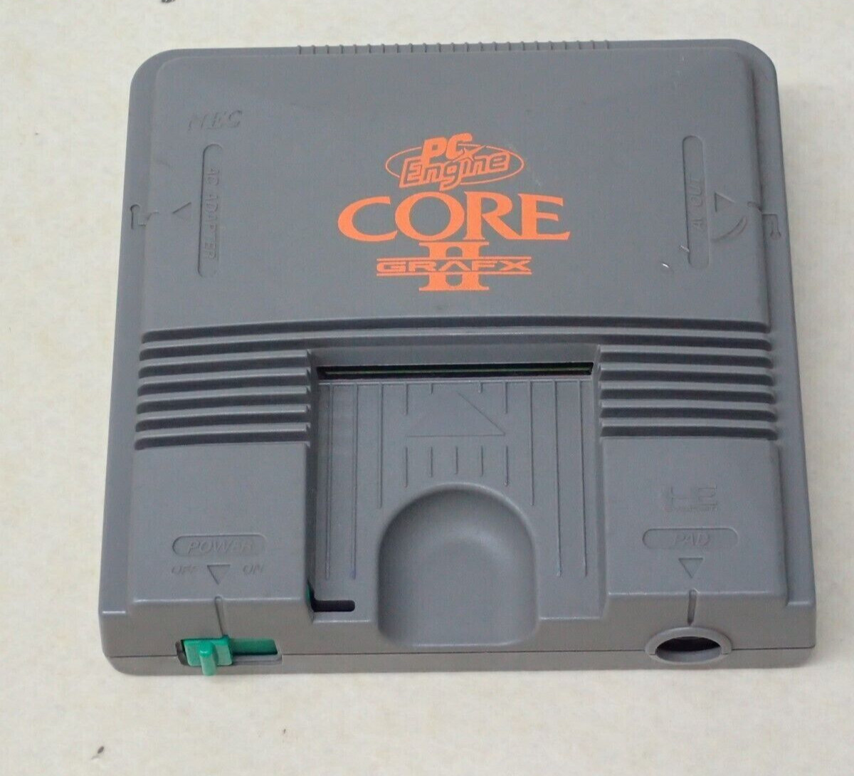 NEC PC Engine CORE GRAFX II Console PI-TG7 Japanese ver. NTSC-J Controller JUNK