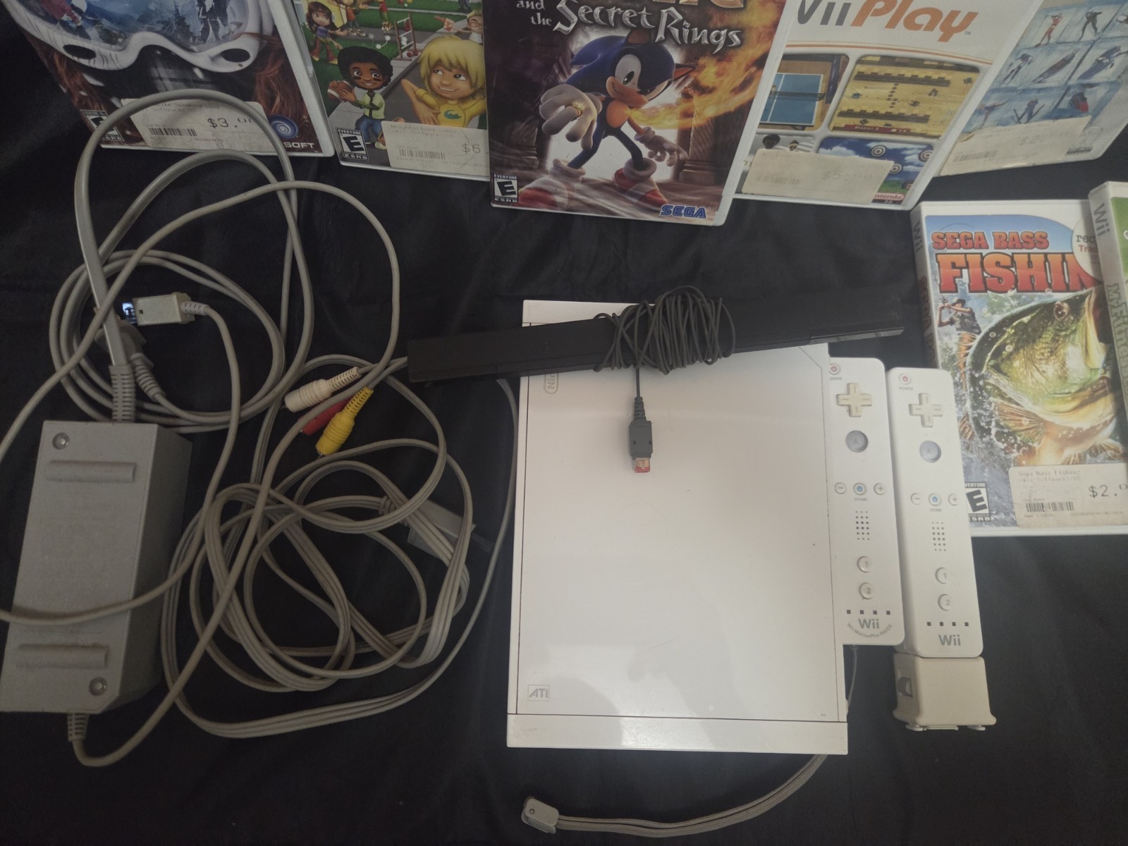 Nintendo Wii Console, Games, and Accessories