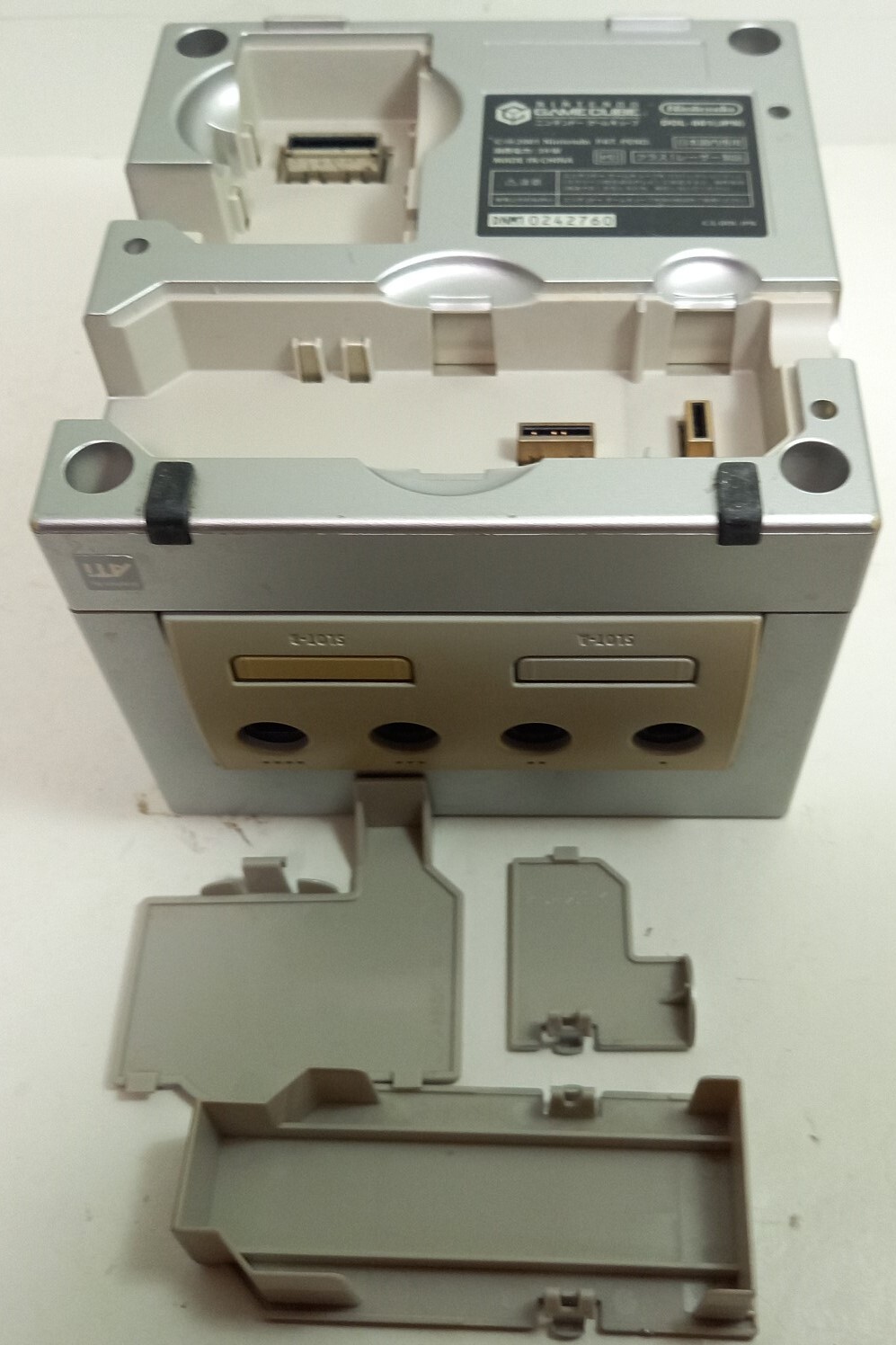 Nintendo Gamecube Game Console Silver Color W/ Box Cord Controller memory Card
