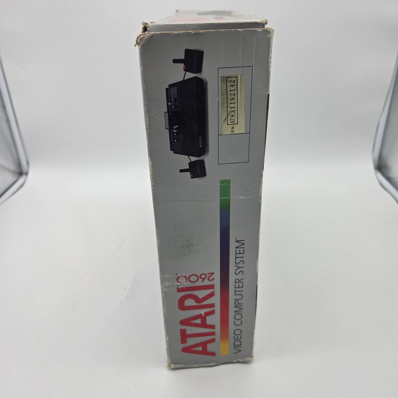 Atari CX2600A w Vader Box Manuals Registration 2x Joystick Controllers Bundle