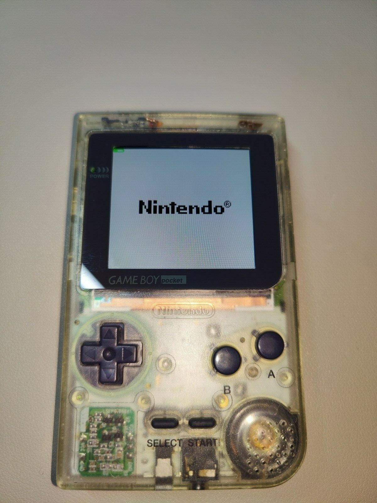 Nintendo Gameboy Pocket (MODED IPS screen) different color scremes switch GBA