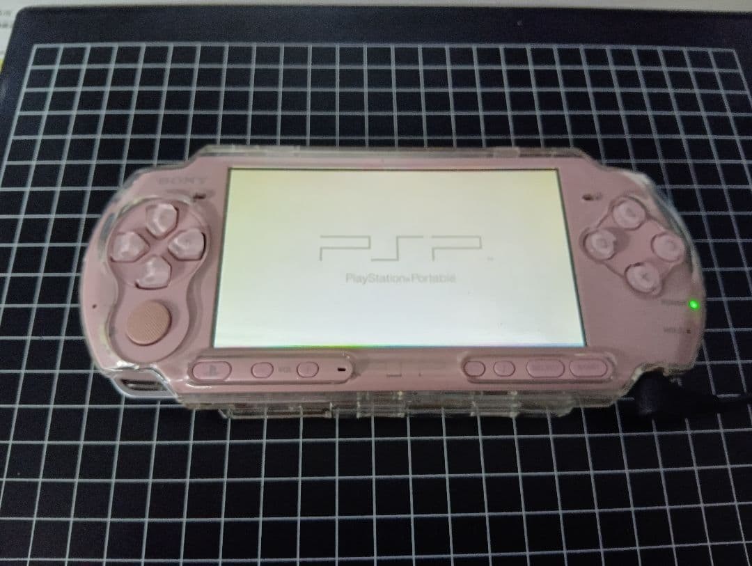 Excellent Sony PSP-3000 PSP 3000 Console Pink Region Free