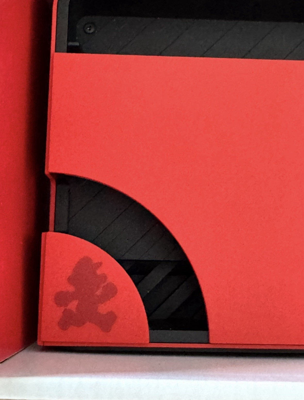 Nintendo Switch (OLED) Mario Red Edition Console CIB Complete In Box +Carry Case