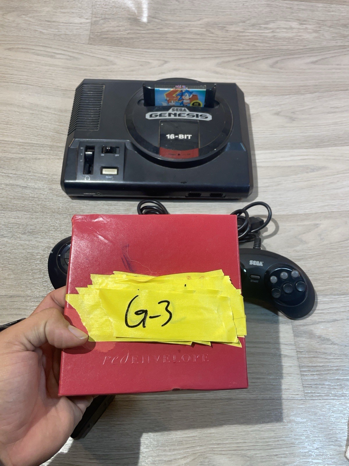 Sega Genesis Model 1 Console Bundle Sonic Classics 6 Button Used Tested