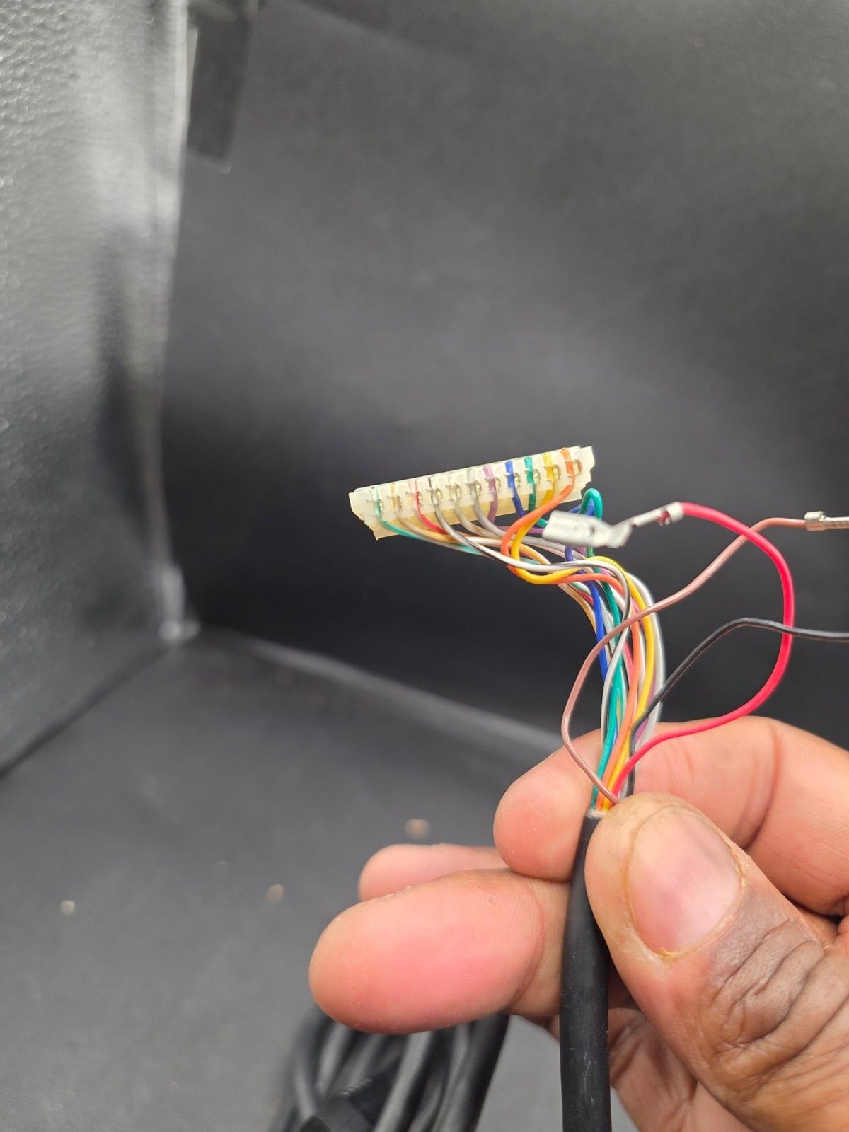 Original Atari 5200 Controller Cable Harness OEM 15-Pin Connector CX-52 Repair