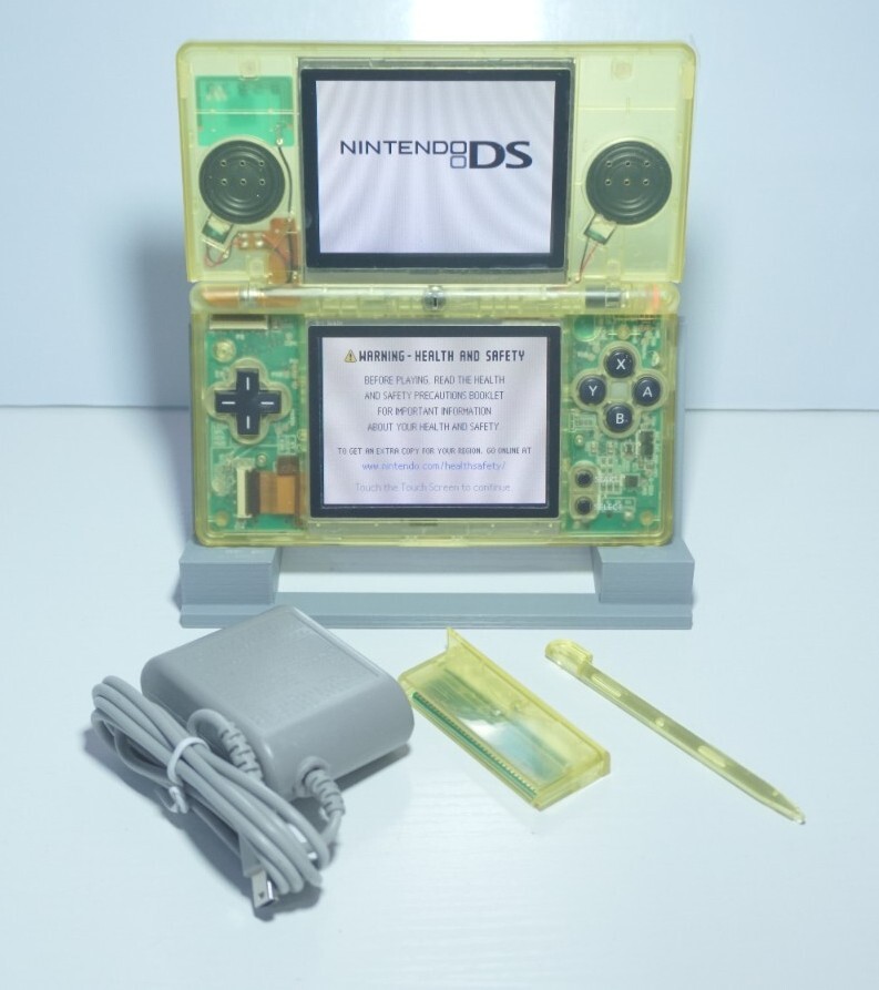 Nintendo DS Lite Bumblebee Black & Transparent Clear Yellow Handheld System