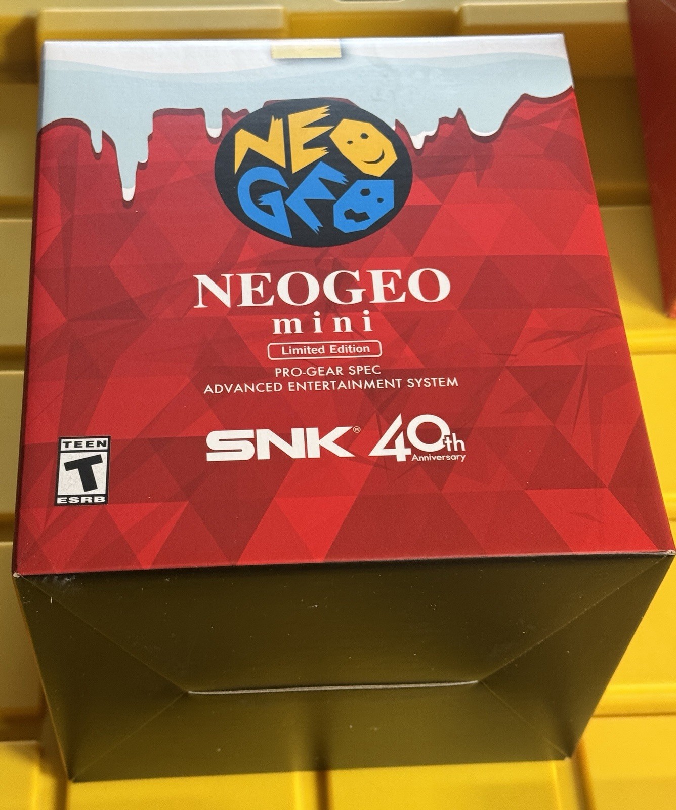 SNK NEOGEO Mini Arcade With Two NEOGEO mini PAD Controllers
