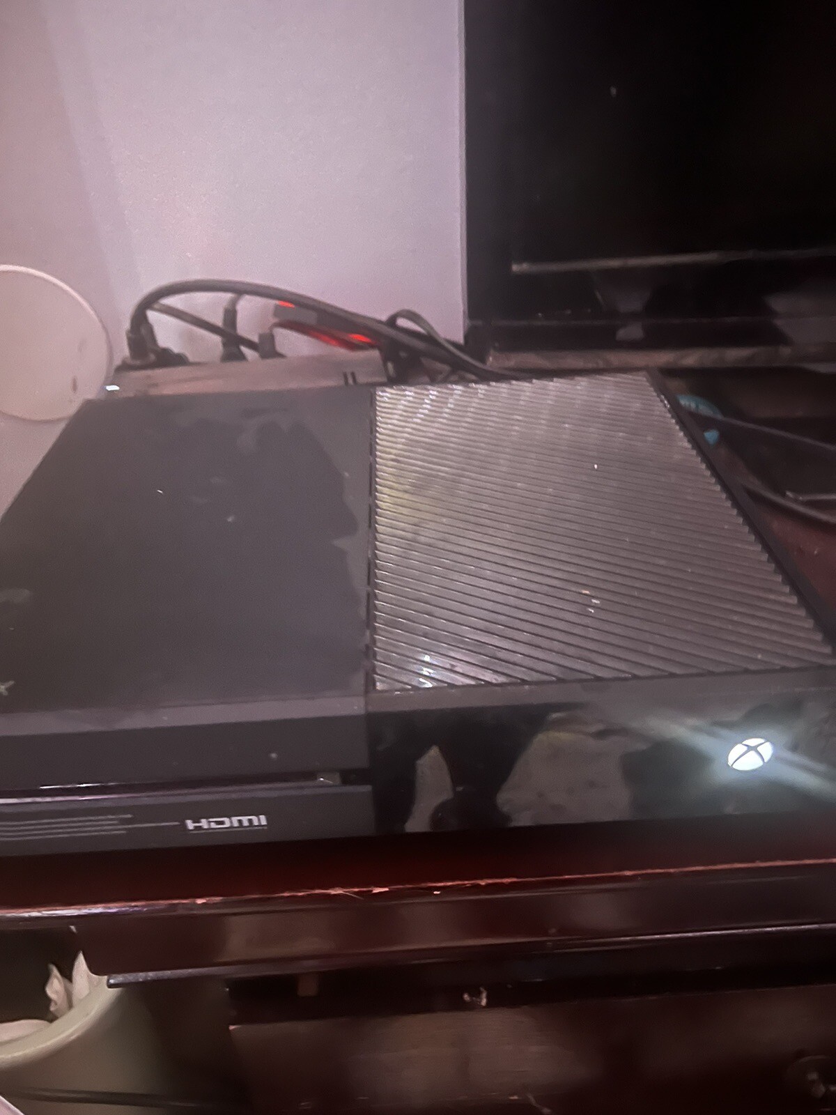 Microsoft 1540 Xbox One 365 GB Console (Black) And Power Supply