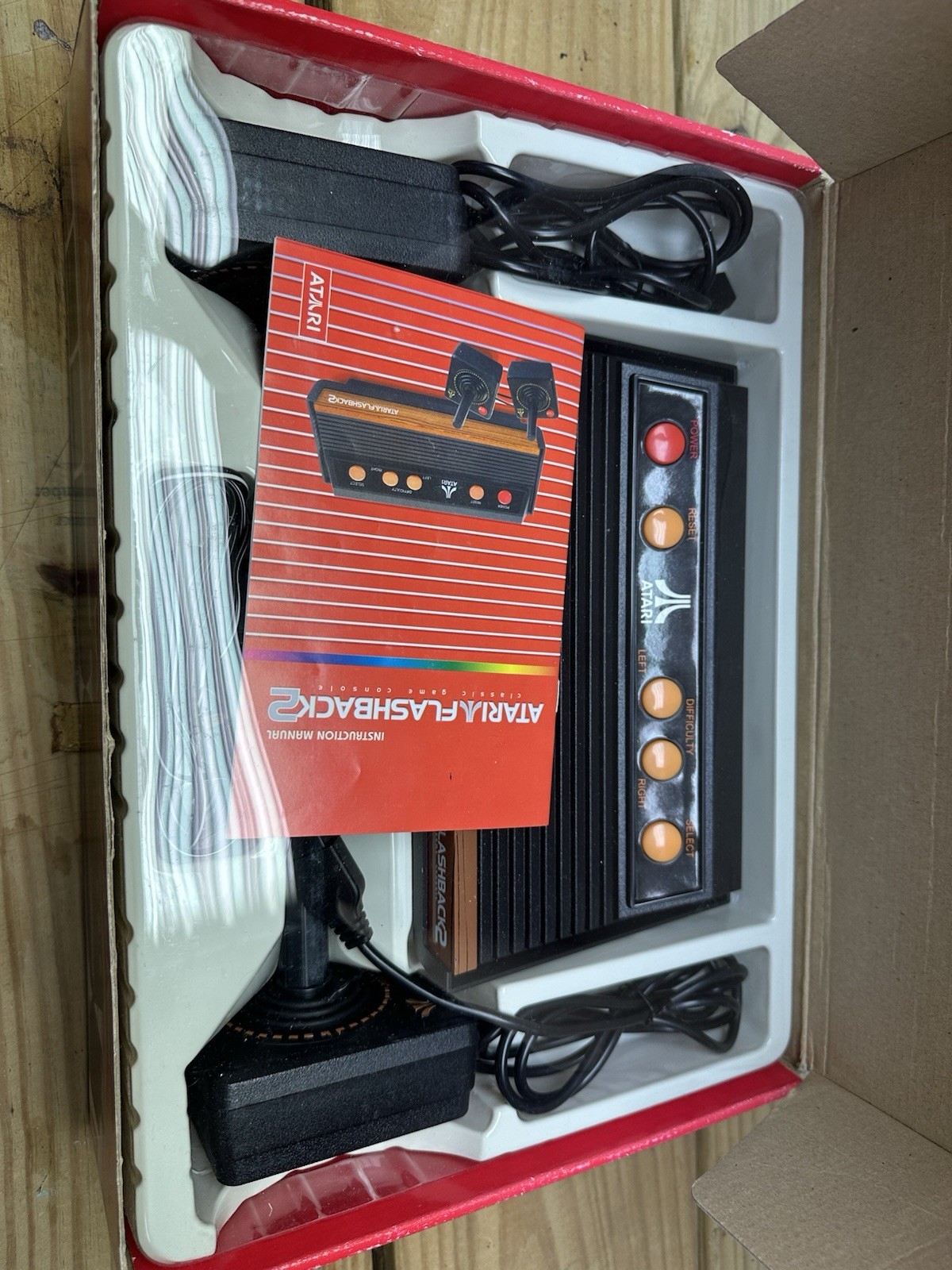 Atari Flashback 2 Classic Game Console TV Plug Play, 40 Built-In Games