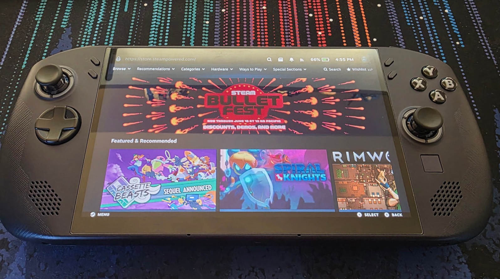 Lenovo Legion Go S – Z1 Extreme – SteamOS