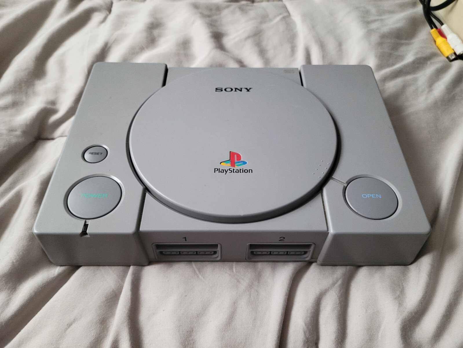 Sony PlayStation 1 Console – Gray, SCPH-5501, Lightly used