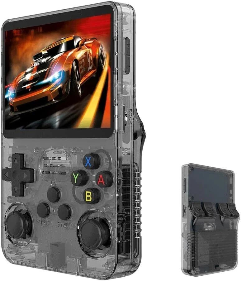 128GB R36S Handheld Game Console, 3.5 Inch IPS Screen, 20000+ Games,Video Games