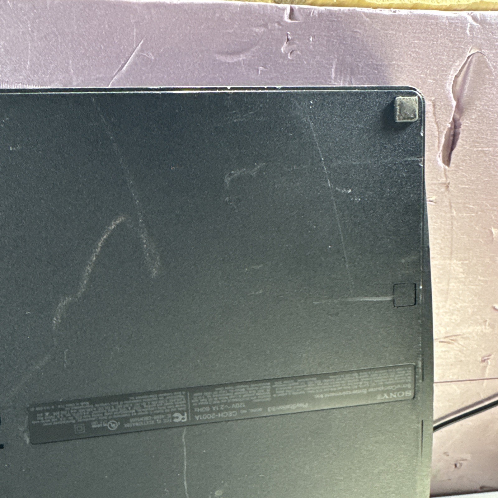 Sony PlayStation 3 PS3 Slim – Not Working Console Only CECH-2001A – Parts/Repair