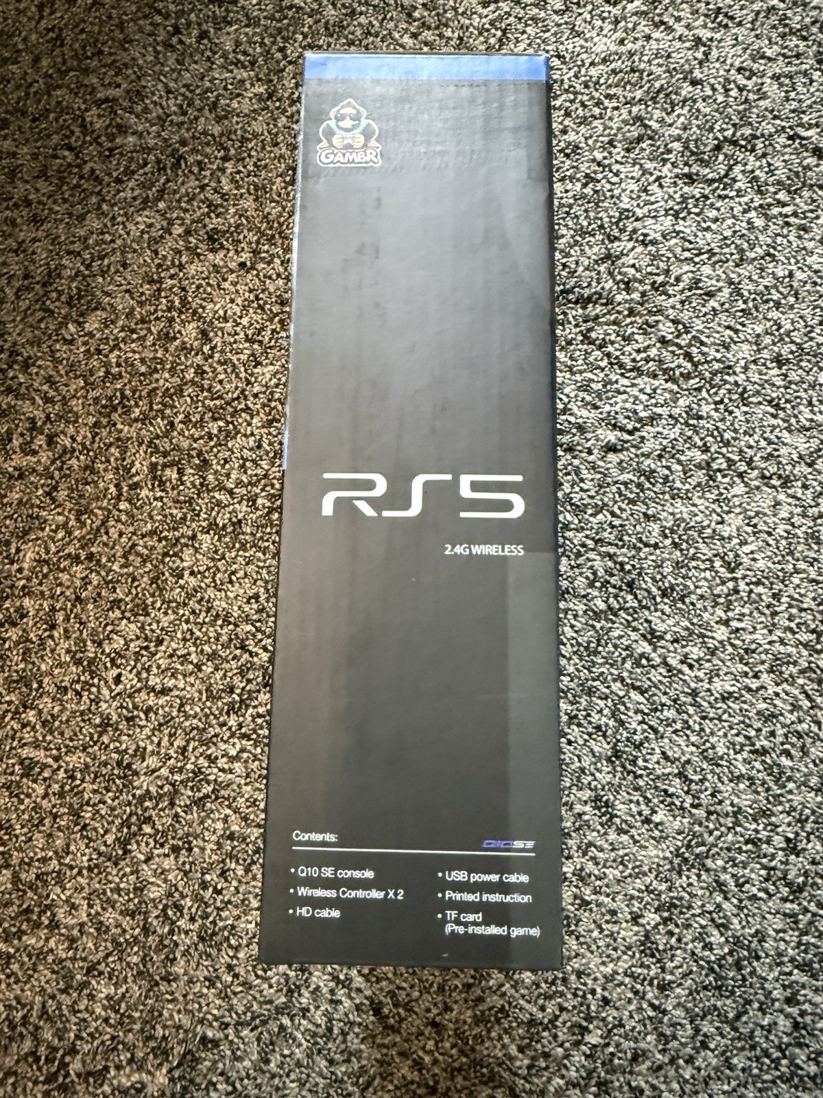 GAMBR RS5 Gaming Console with 2 controllers and preloaded games!