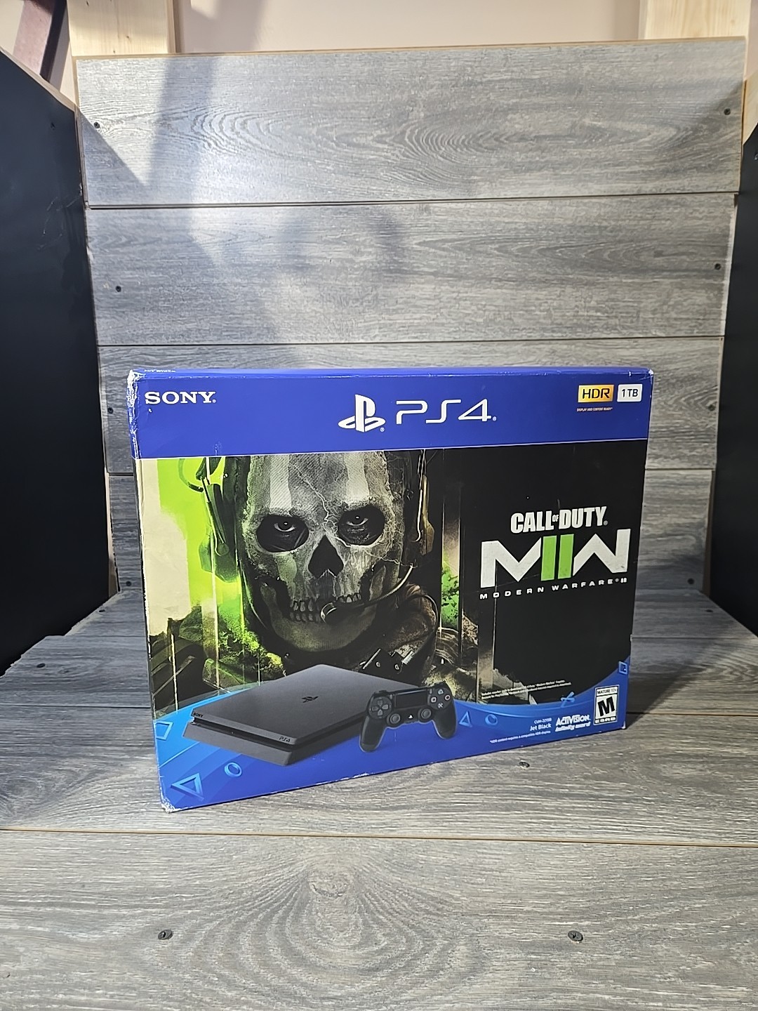 Sony PlayStation 4 Console PS4 1TB Call Of Duty Modern Warfare 2 New Open Box