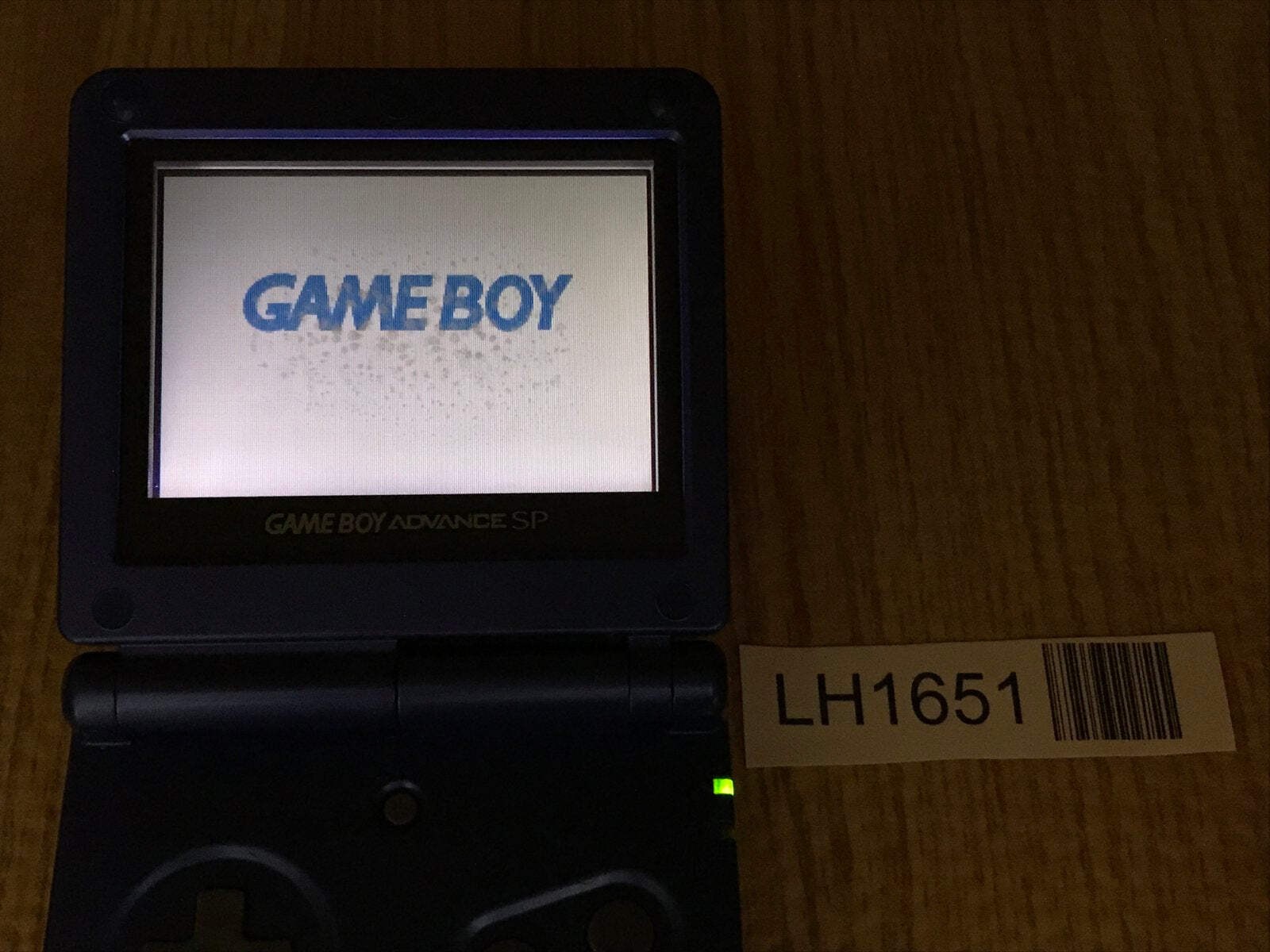GameBoy Advance SP Azurite Blue Console Nintendo Japan – With Defects LH1651