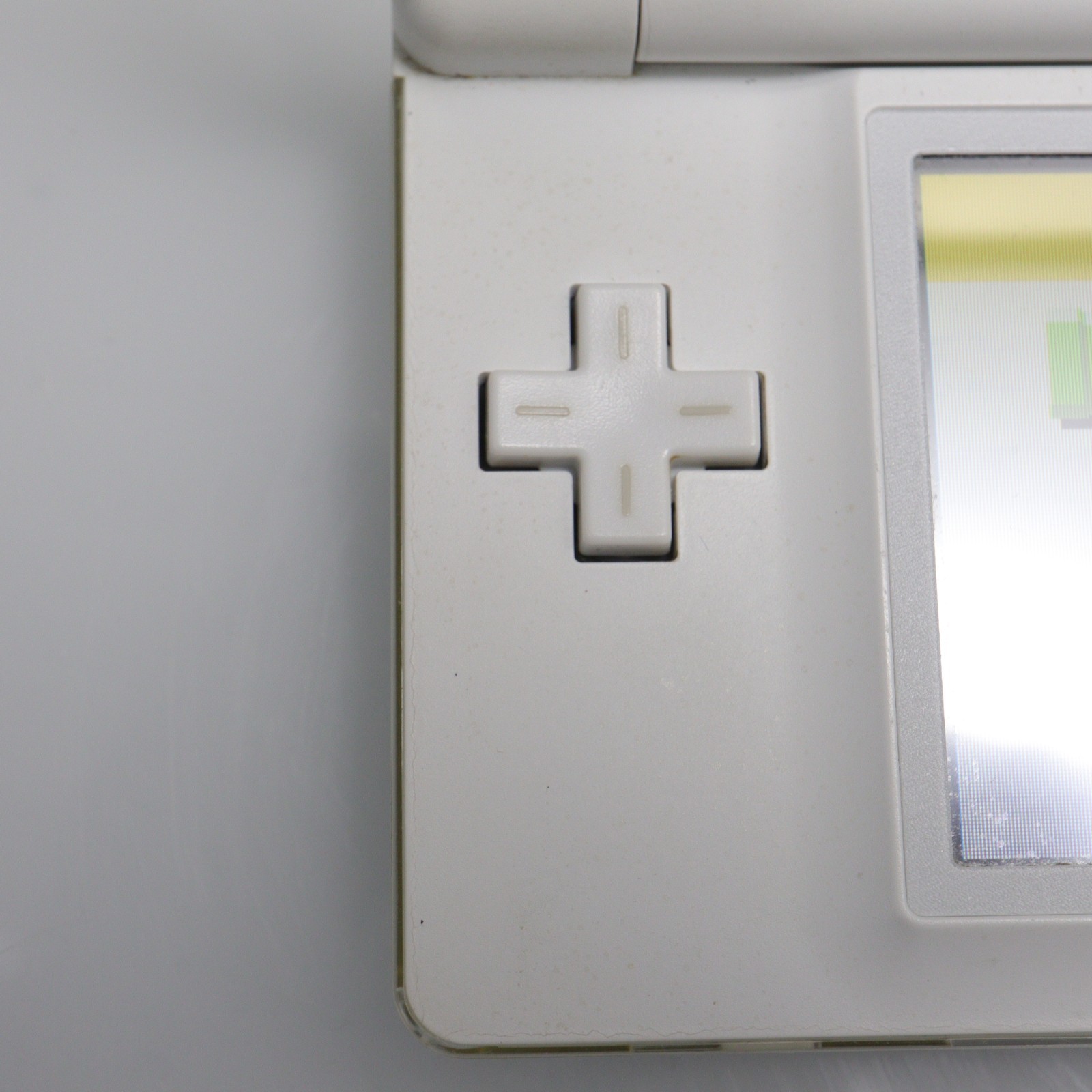 Nintendo DS Lite (USG-001) Handheld with 6 Games & Carrying Pouch – Polar White
