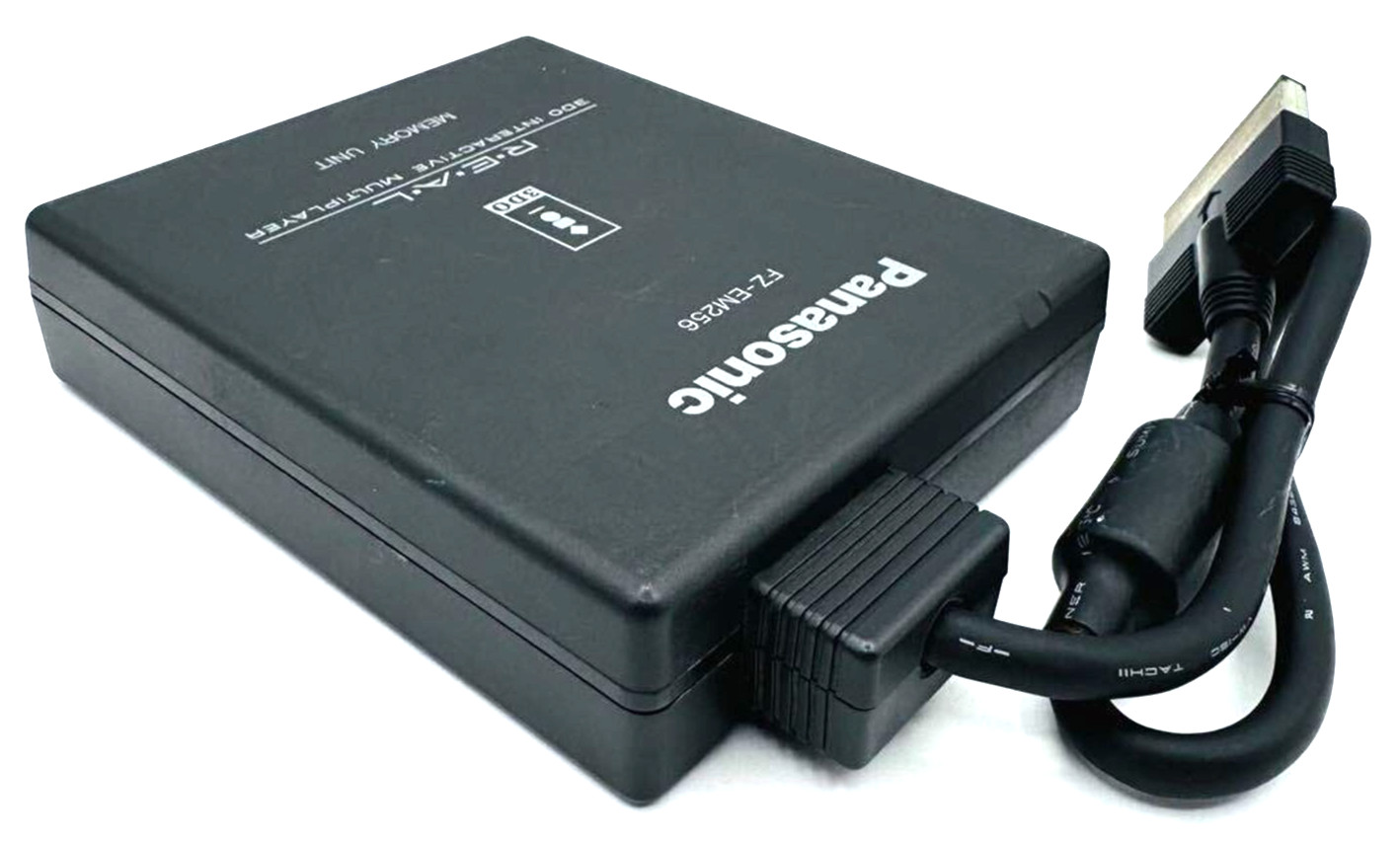 Panasonic 3DO FZ-EM256 External Memory Unit Backup Save Storage Adapter