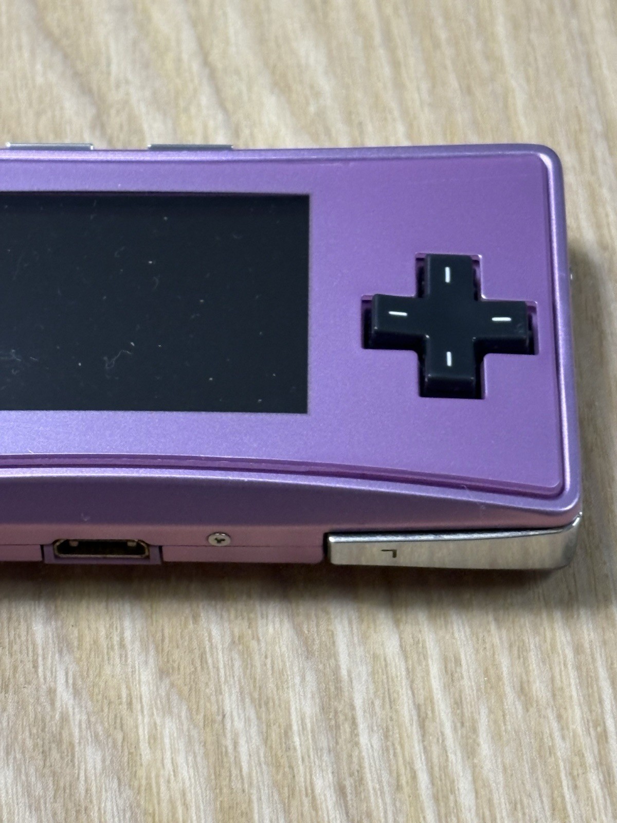 Nintendo Game Boy Micro Purple Console Charger Tested Working Japanese