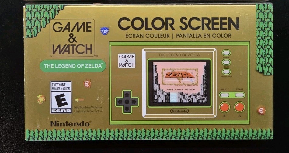 Unopened Nintendo Game & Watch The Legend of Zelda Handheld Console
