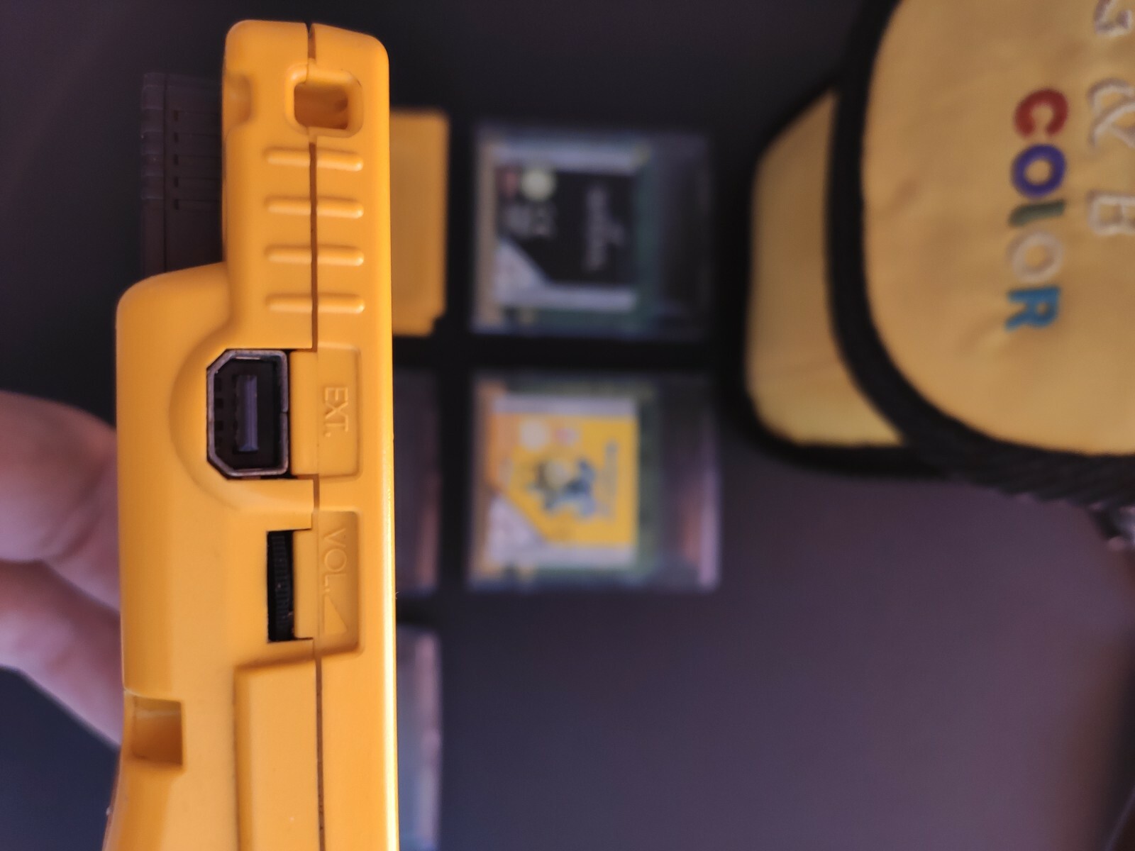 Nintendo Game Boy Color Yellow Bundle