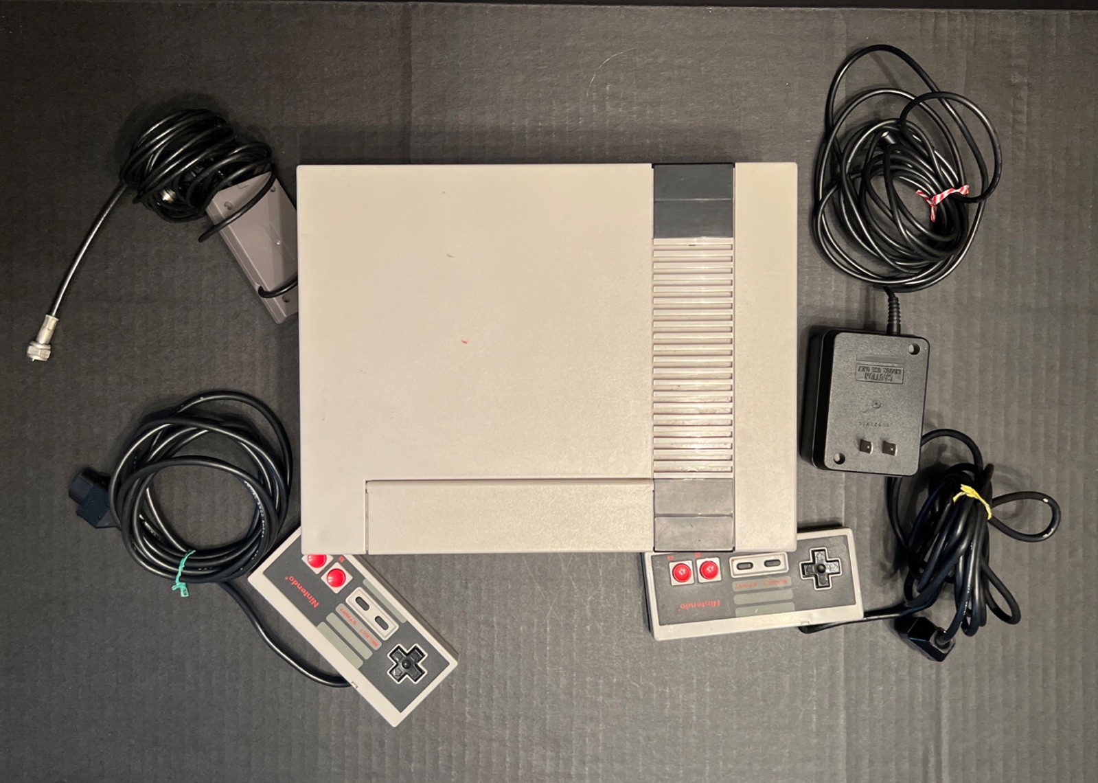 1985 Nintendo Entertainment System NES-001 — Not Tested AS IS