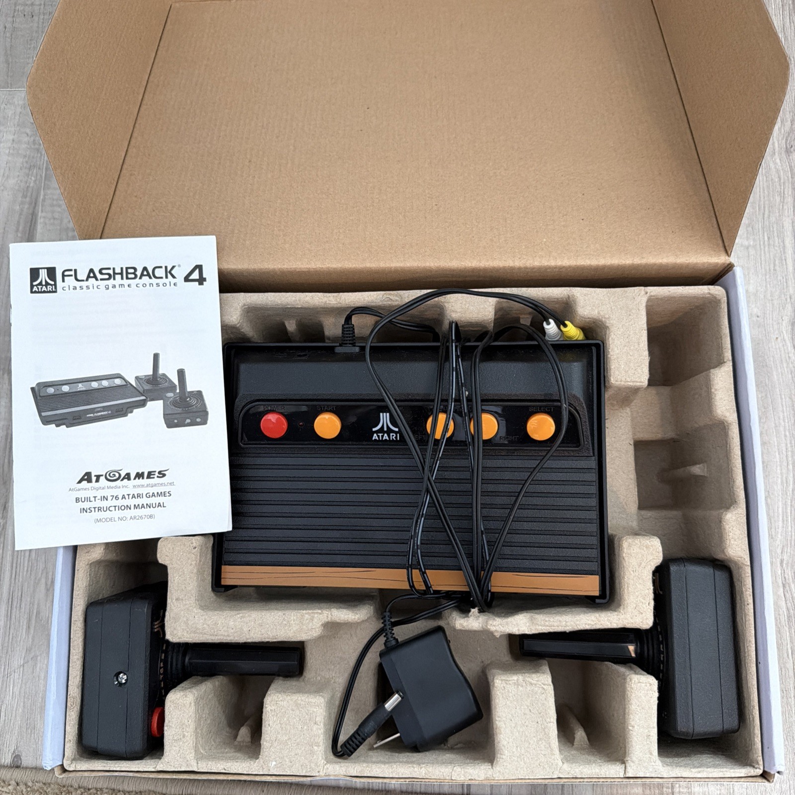 Atari Flashback 4 Home Console – Wireless Controllers, Atari 2600