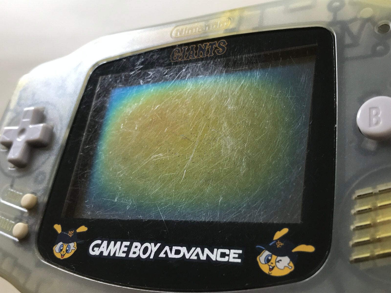 GameBoy Advance Giants Limited Console Nintendo Japan – With Defects LH1879