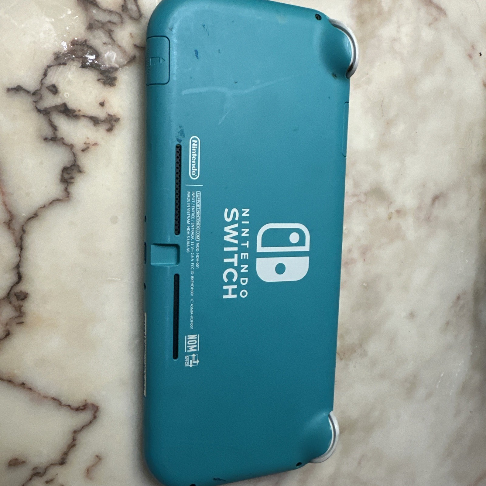 Nintendo Switch Lite Turquoise Console Not Working